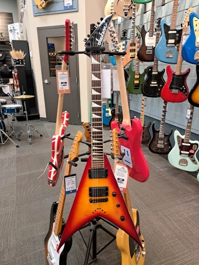 Jackson  King V KVXT, Burnt Cherry Sunburst